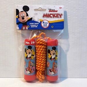 Disney Mickey Mouse Orange Jump Rope - 2.1 M Long